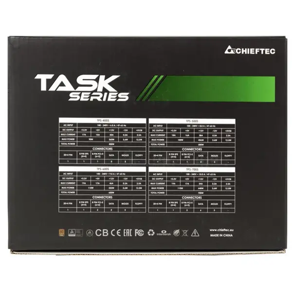 Sursa Chieftec Task, 80+ Bronze, 700W