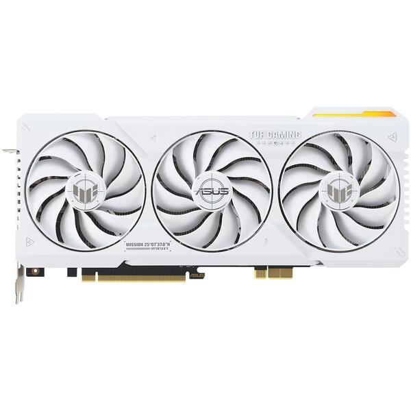 Placa video Asus GeForce RTX 4070 Ti SUPER BTF OC White 16GB GDDR6X 256 Bit DLSS 3.0