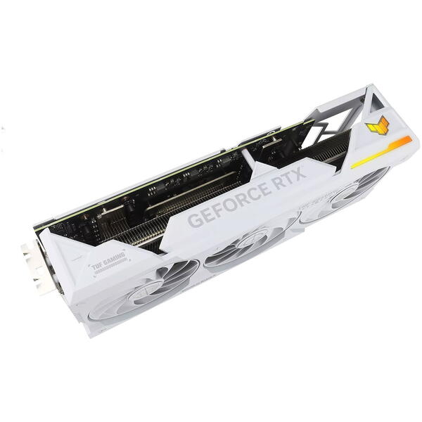 Placa video Asus GeForce RTX 4070 Ti SUPER BTF OC White 16GB GDDR6X 256 Bit DLSS 3.0