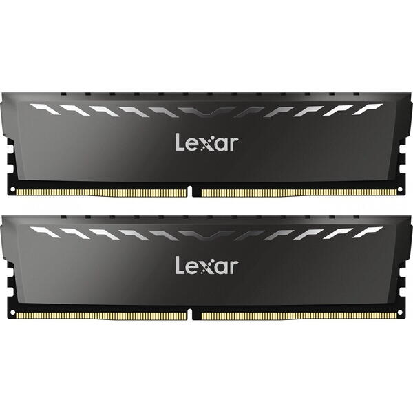 Memorie Lexar Thor Dark Grey 32GB DDR4 3200MHz CL16 Kit Dual Channel