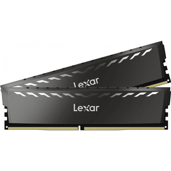 Memorie Lexar Thor Dark Grey 32GB DDR4 3200MHz CL16 Kit Dual Channel