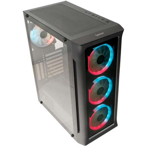 Carcasa Spacer SHIELD ARGB Black