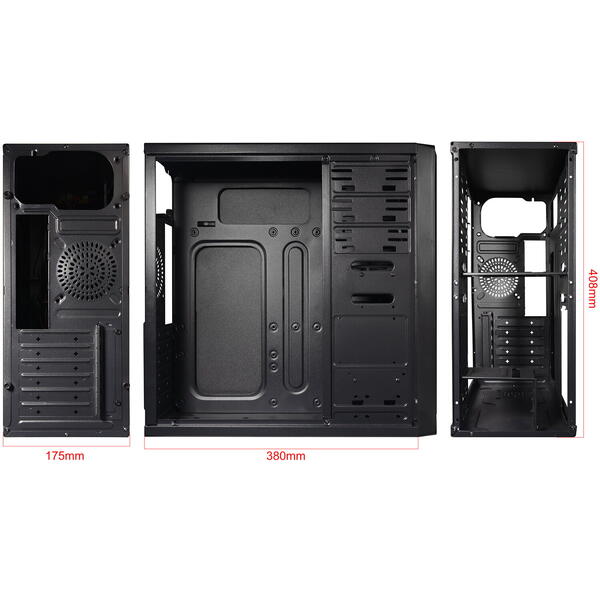 Carcasa Spacer Chronos Black