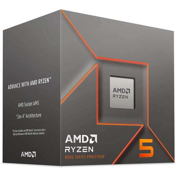 Procesor AMD Ryzen 5 8400F 4.2 GHz Box