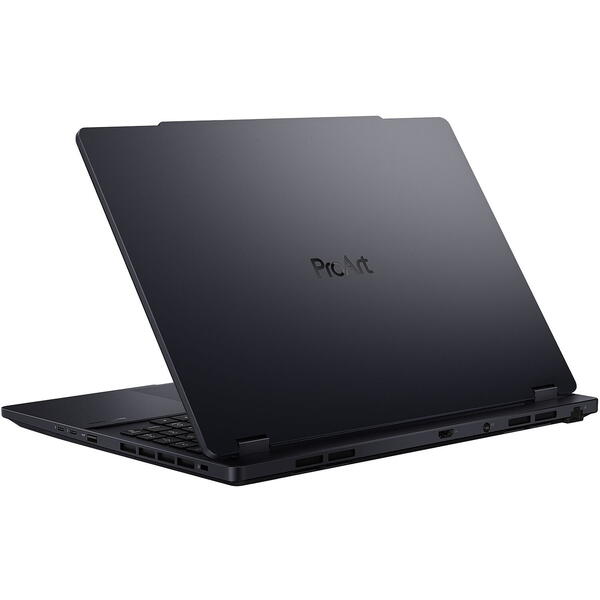 Laptop Asus ProArt StudioBook PRO W7604, 16 inch 3.2K OLED, Intel Core i9 13980HX, 64GB DDR5, 2TB SSD, GeForce RTX 3000 Ada 8GB, Star Black