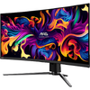 Monitor Gaming MSI MAG 341CQP Curbat 34 inch UWQHD QD-OLED 0.03 ms 175 Hz USB-C HDR