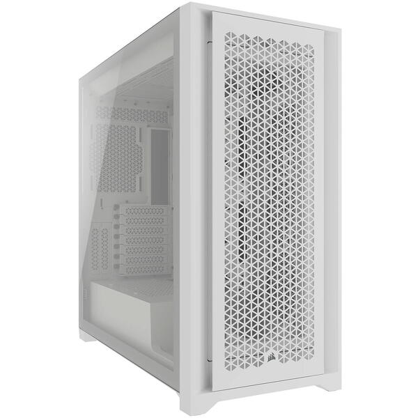 Carcasa Corsair 5000D Core Airflow Tempered Glass White