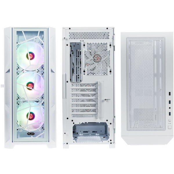 Carcasa RAIJINTEK Ponos Ultra TG4 White