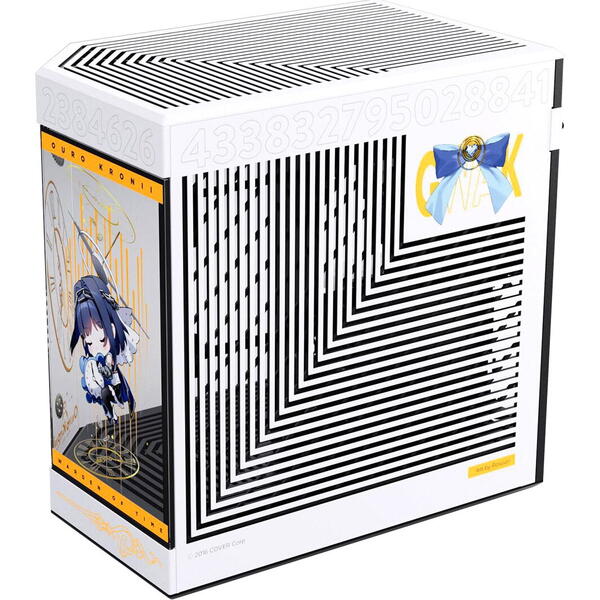 Carcasa HYTE Y60 Ouro Kronii Limited Edition