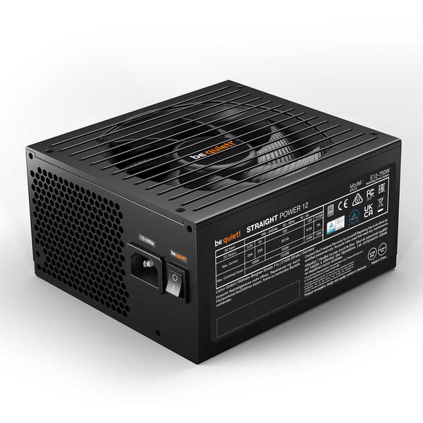 Sursa be quiet! Straight Power 12, 80+ Platinum, 750W