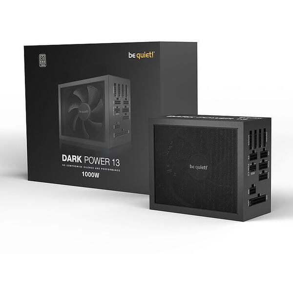 Sursa be quiet! Dark Power 13, 80+ Titanium, 1000W