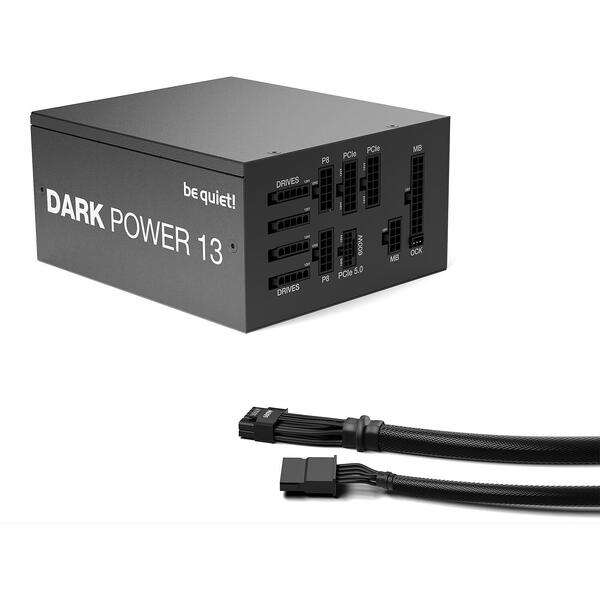 Sursa be quiet! Dark Power 13, 80+ Titanium, 850W