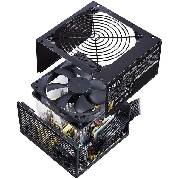 Sursa Cooler Master MWE 750 Bronze V2 230V, 80+ Bronze, 750W