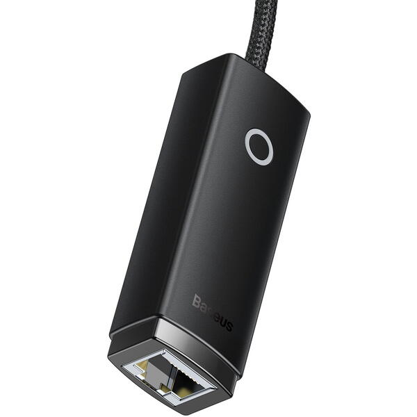Placa de retea Baseus Lite WKQX000001, USB, Black