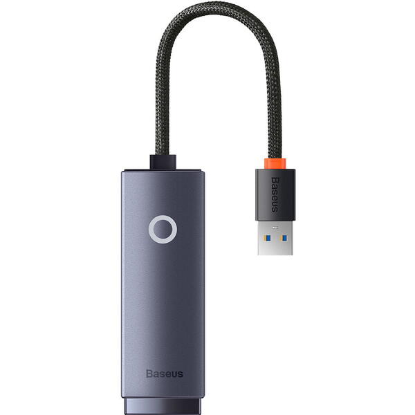 Placa de retea Baseus Lite WKQX000113, USB, Gri
