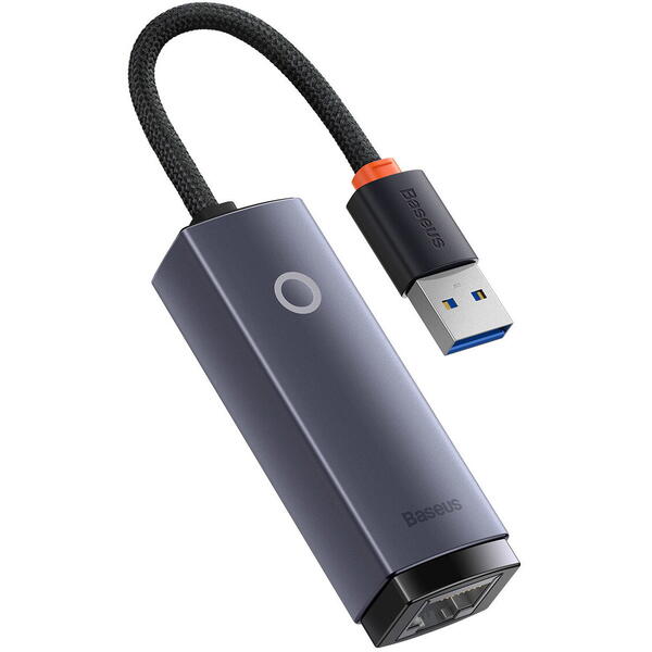 Placa de retea Baseus Lite WKQX000113, USB, Gri