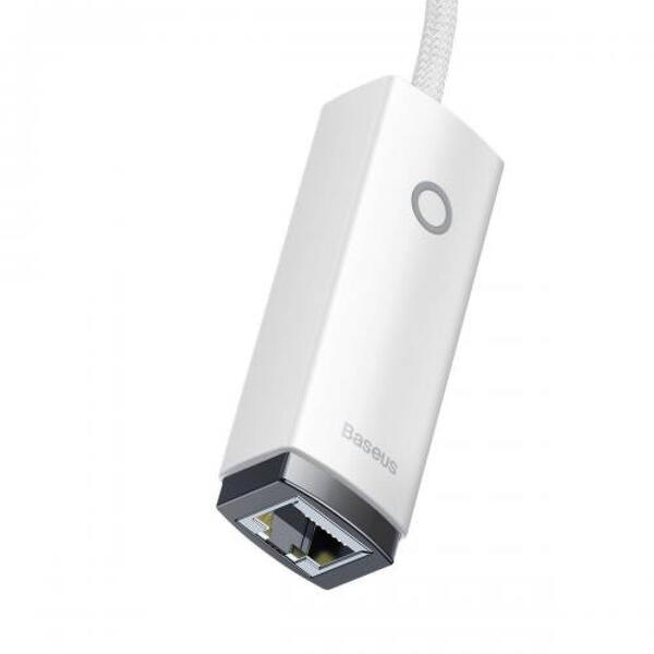 Placa de retea Baseus Lite WKQX000202, USB-C, White