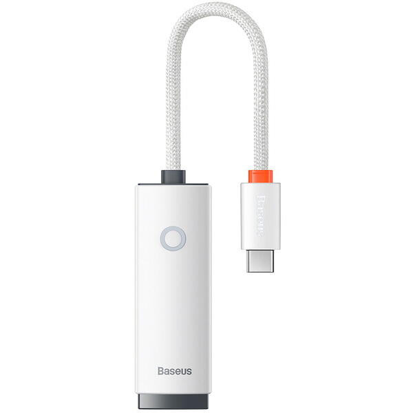 Placa de retea Baseus Lite WKQX000302, USB-C, White