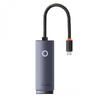 Placa de retea Baseus Lite WKQX000213, USB-C, Gri