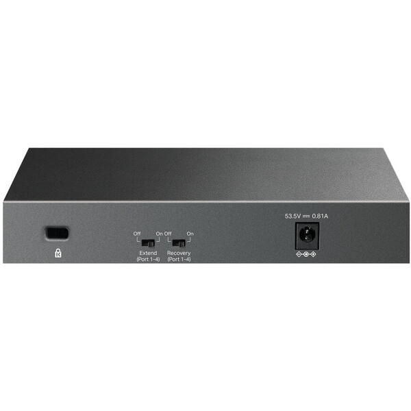 Switch TP-LINK LS106LP 6 porturi 10/100 Mbps, 4-Port PoE