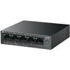 Switch TP-LINK LS105LP 5 porturi 10/100 Mbps, 4-Port PoE