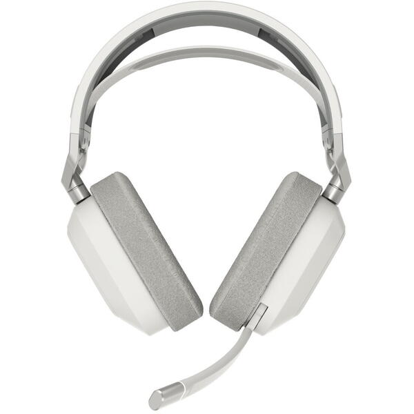 Casti gaming Corsair HS80 Max Wireless White