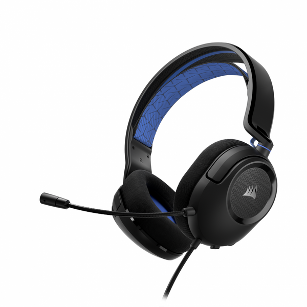 Casti gaming Corsair HS35 v2 Black/Blue