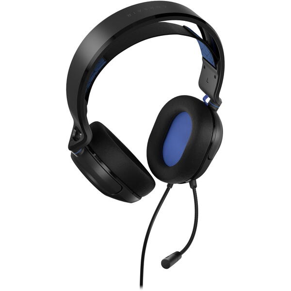 Casti gaming Corsair HS35 v2 Black/Blue