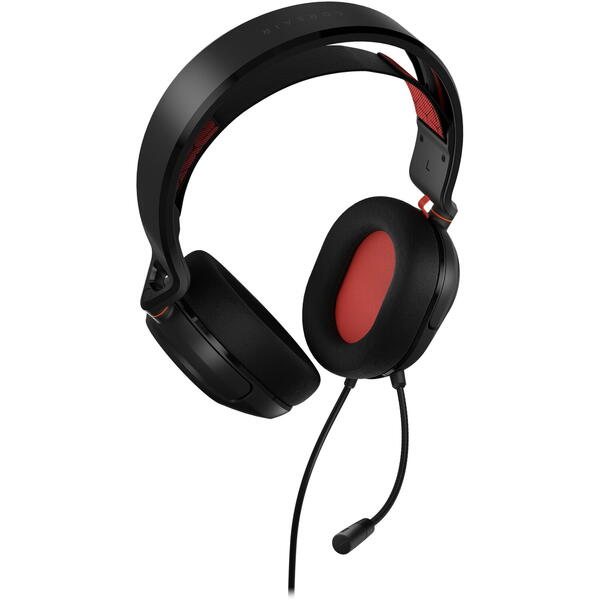Casti gaming Corsair HS35 v2 Black/Red