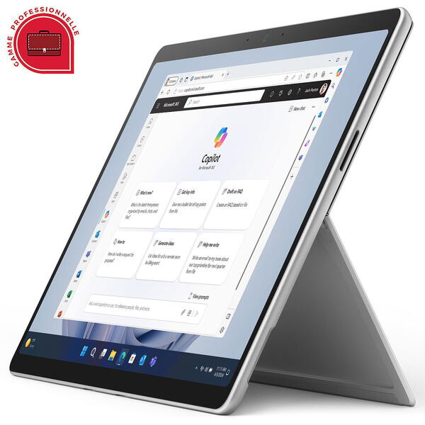 Tableta Microsoft MS Surface Pro 10 Tallulah Intel Core Ultra 7 165U 13 inch PixelSense Flow, 16GB RAM, 512GB SSD Win 11 Pro Bluetooth 5.3, Wi-Fi 6E, NFC, Gri