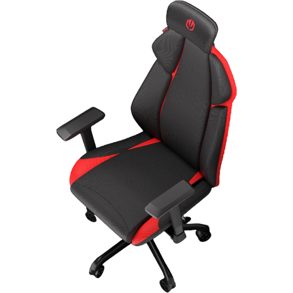Scaun Gaming ENDORFY Meta RD, Textil, Negru/Rosu