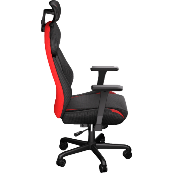 Scaun Gaming ENDORFY Meta RD, Textil, Negru/Rosu