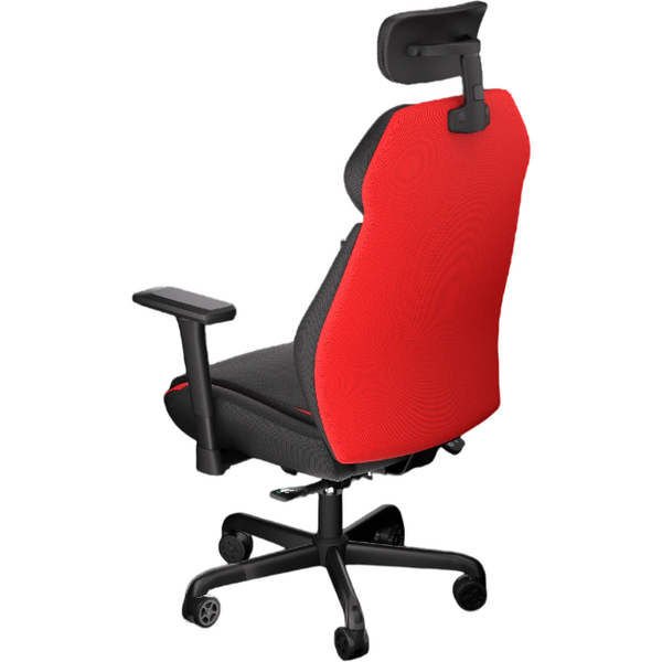 Scaun Gaming ENDORFY Meta RD, Textil, Negru/Rosu