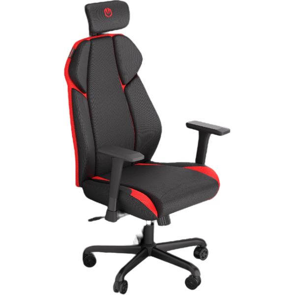 Scaun Gaming ENDORFY Meta RD, Textil, Negru/Rosu