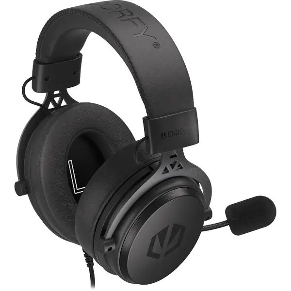 Casti gaming ENDORFY Viro Black