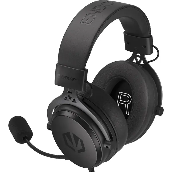Casti gaming ENDORFY Viro Black