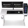 Birou gaming ENDORFY Atlas L Electric Onyx White