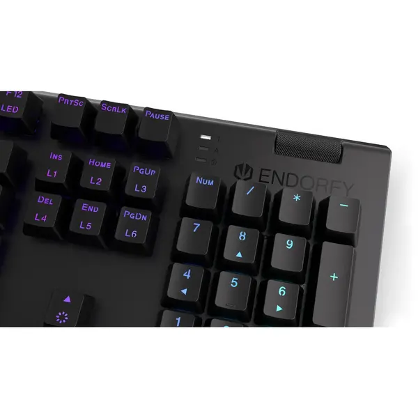 Tastatura gaming ENDORFY Omnis Brown RGB Kailh Brown Switch Mecanica