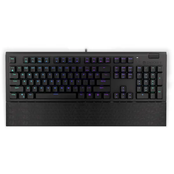 Tastatura gaming ENDORFY Omnis Brown RGB Kailh Brown Switch Mecanica