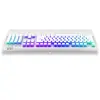 Tastatura gaming ENDORFY Omnis Pudding Onyx White RGB Kailh Red Swtich Mecanica