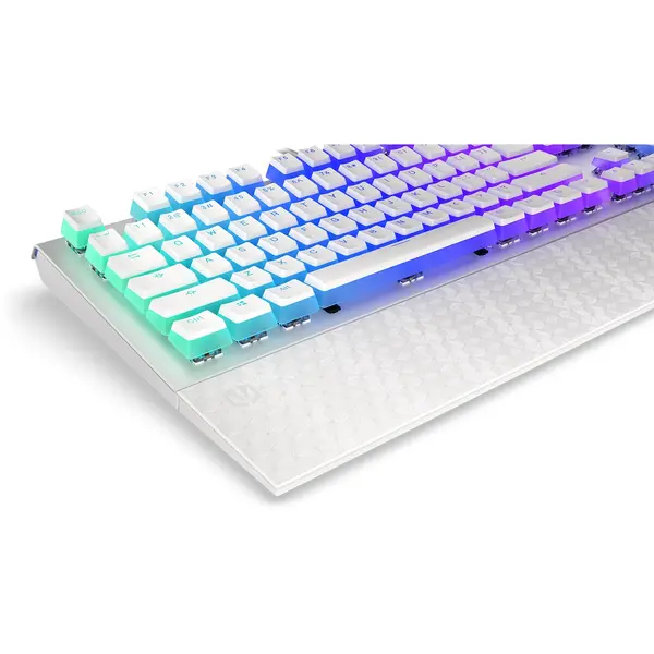 Tastatura gaming ENDORFY Omnis Pudding Onyx White RGB Kailh Red Swtich Mecanica