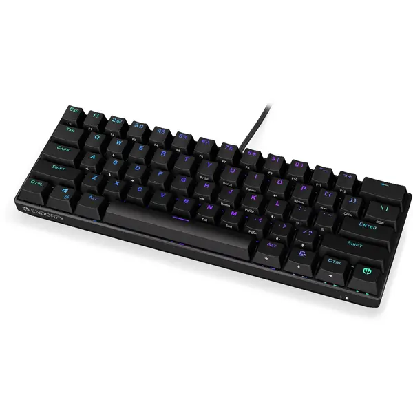 Tastatura gaming ENDORFY Thock Compact RGB Kailh Red Switch Mecanica