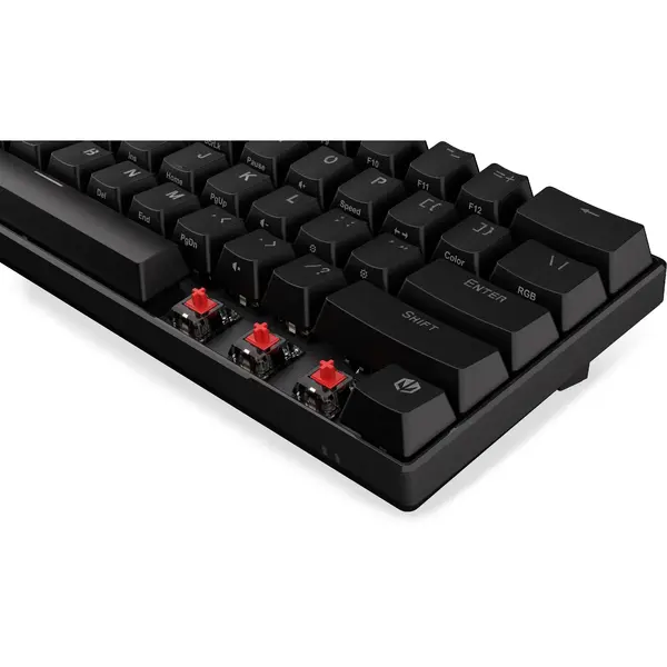 Tastatura gaming ENDORFY Thock Compact RGB Kailh Red Switch Mecanica