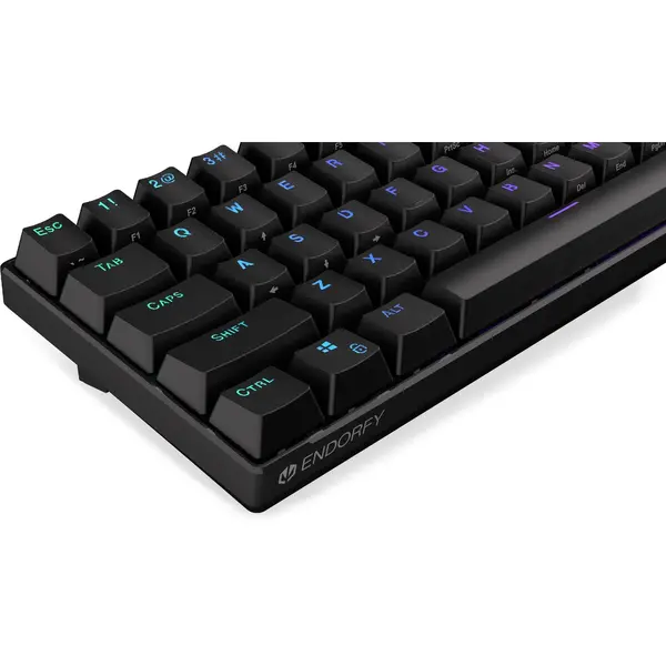 Tastatura gaming ENDORFY Thock Compact RGB Kailh Red Switch Mecanica