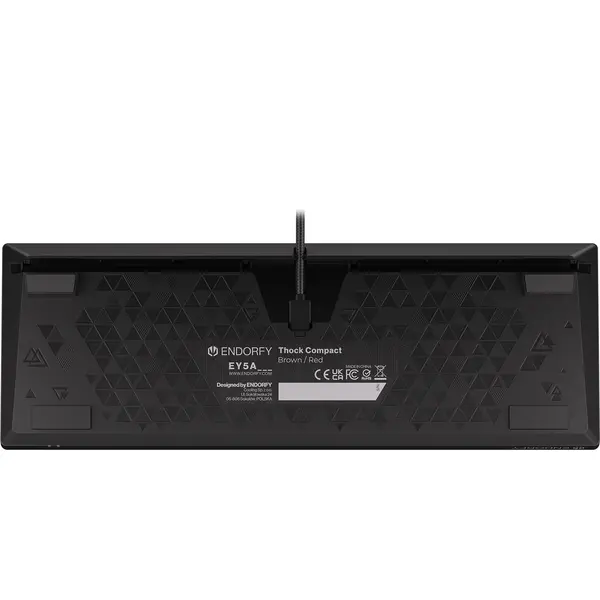 Tastatura gaming ENDORFY Thock Compact RGB Kailh Red Switch Mecanica