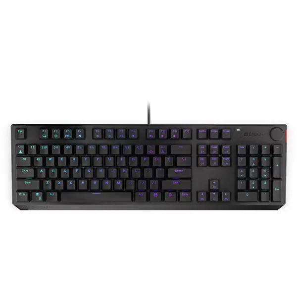 Tastatura gaming ENDORFY Thock RGB PBT Kailh Red Switch Mecanica