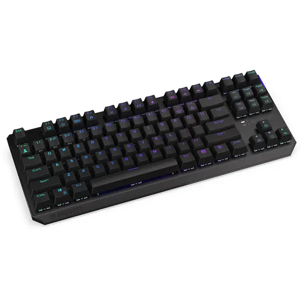 Tastatura gaming ENDORFY Thock TKL Wireless RGB Kailh Box Black Switch Mecanica