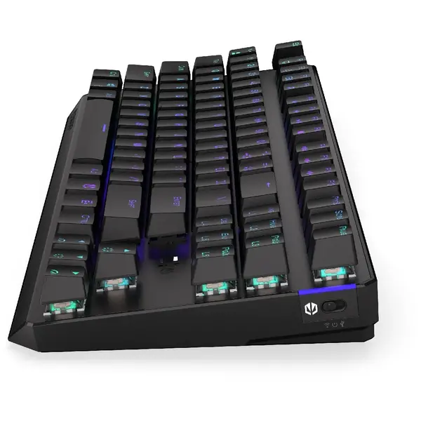 Tastatura gaming ENDORFY Thock TKL Wireless RGB Kailh Box Black Switch Mecanica