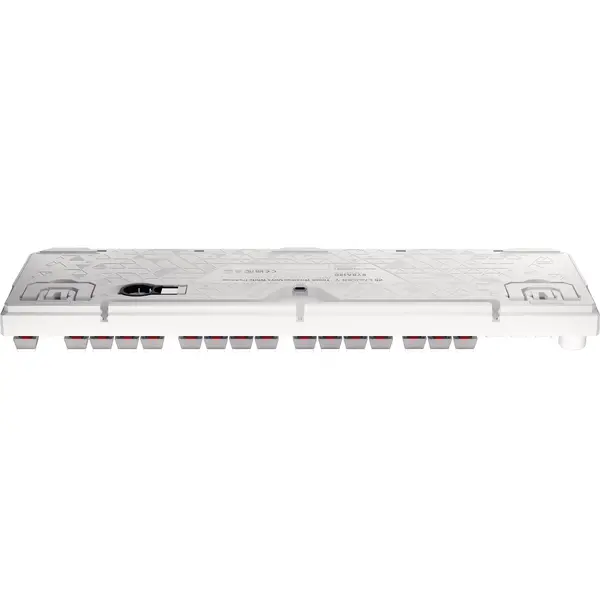 Tastatura gaming ENDORFY Thock Wireless Onyx White Pudding RGB Kailh Box Red Switch Mecanica