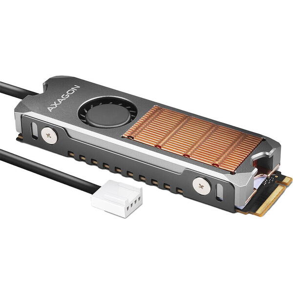 Cooler AXAGON CLR-M2FAN, pentru M.2 SSD